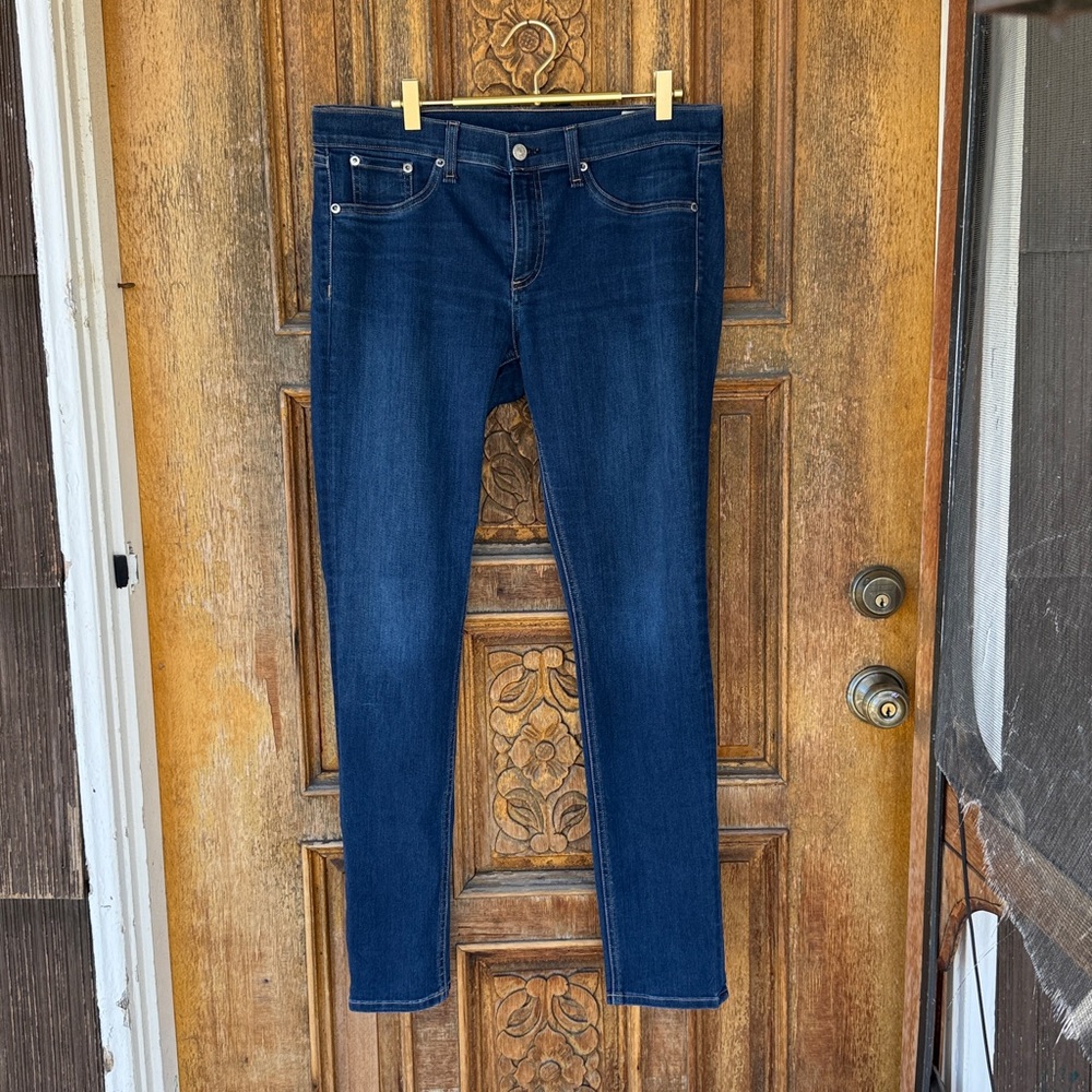 Rag & Bone Dark Wash Skinny Jeans in Bedford Size 32